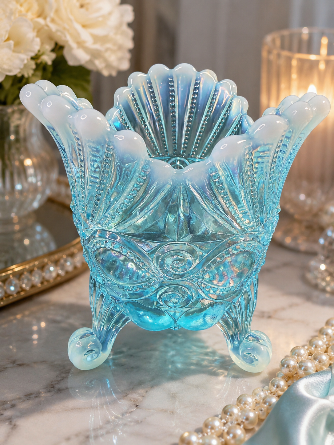 NEW- Contemporary Mosser Glass (USA) — Elegant fine china sets
